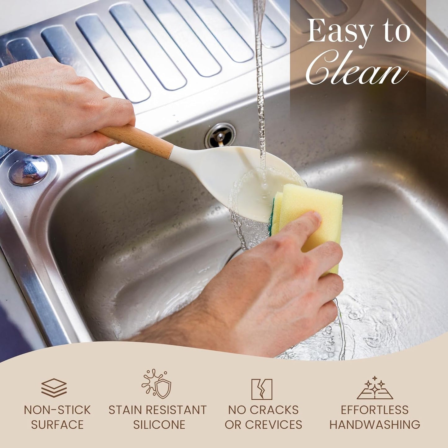 35-Piece Silicone Kitchen Utensil Set – Non-Stick, Heat Resistant