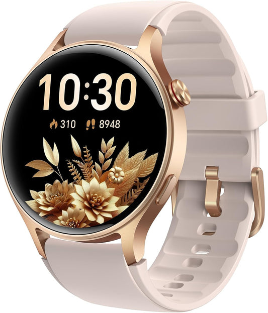 Women’s AMOLED Smartwatch – Call Answer, Fitness & Health Tracker, Waterproof