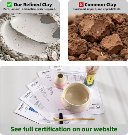 TEANAGOO Pink Matcha Tea Set – 7-Piece Ceremony Kit